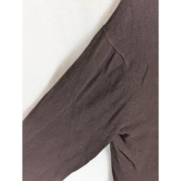 Y2K Perry Ellis V-Neck Argyle Sweater Brown Men's Size XL - Picture 7 of 12